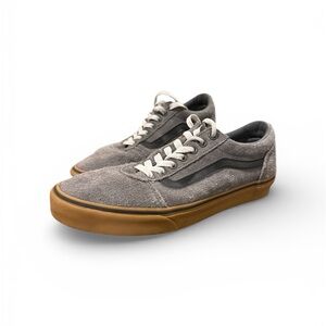 Vans Gray‎ and Cream Casual Sneakers